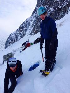 A secure Rutschblock test