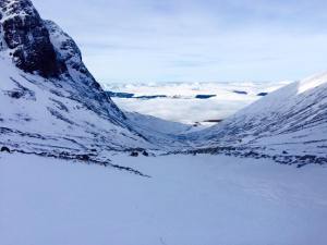 It’s great being above the clouds 