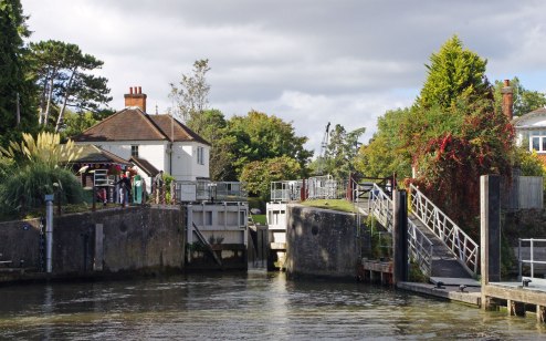 We encountered plenty of locks along our journey